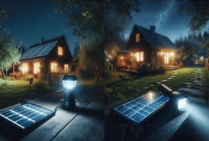 Lanternas e Faróis Movidos a Energia Solar