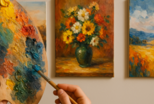 Pinturas e quadros feitos por artistas