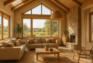 Iluminação Ecológica e Natural para Casas Sustentáveis no Campo