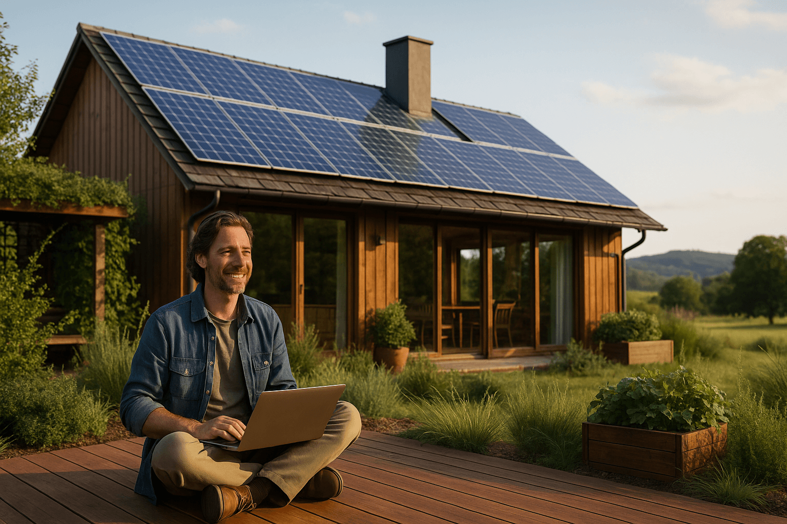 Tecnologia Verde para Casas de Campo: Inove com Sustentabilidade